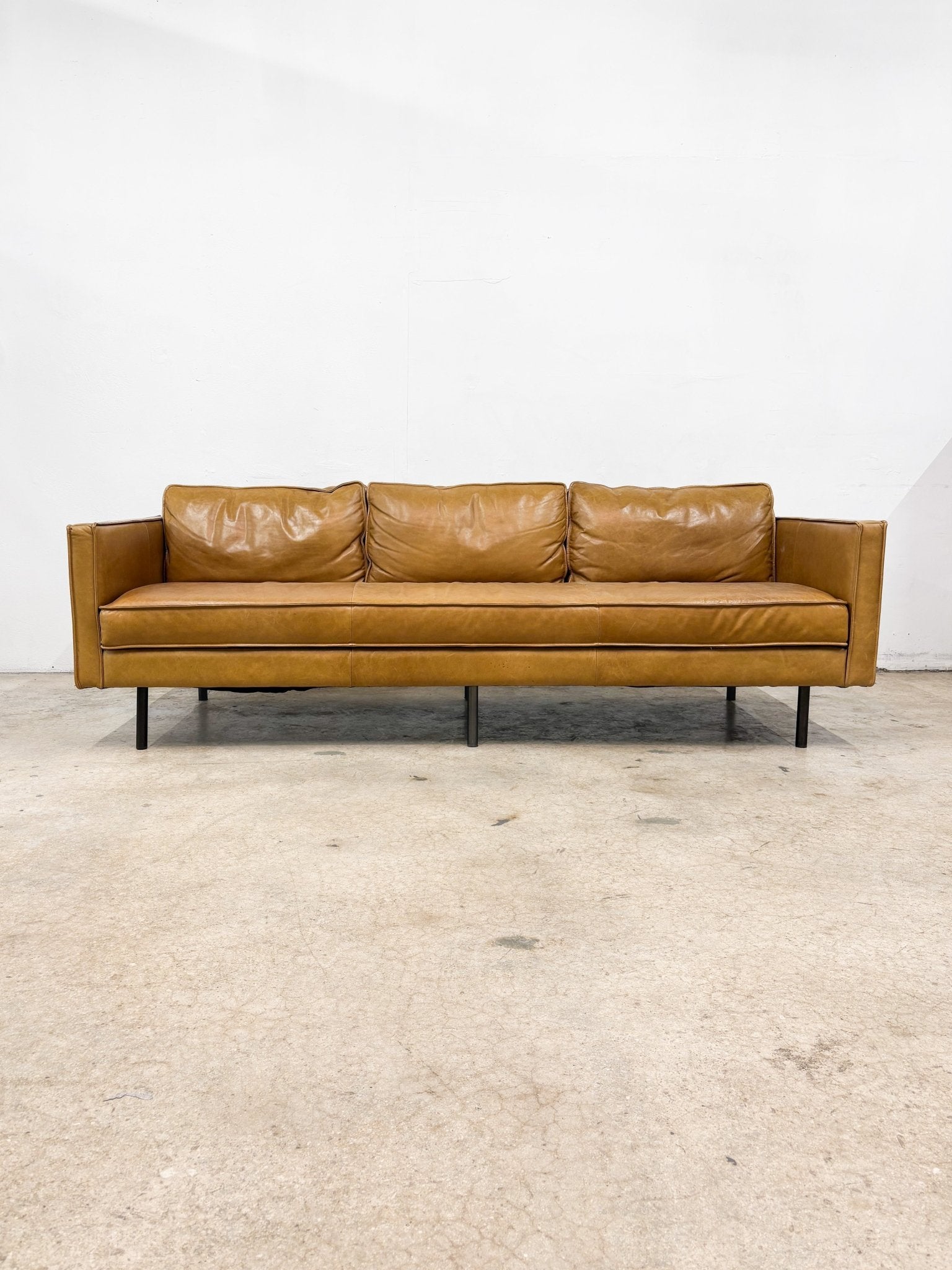 Axel Leather Couch, West Elm – Rehaus