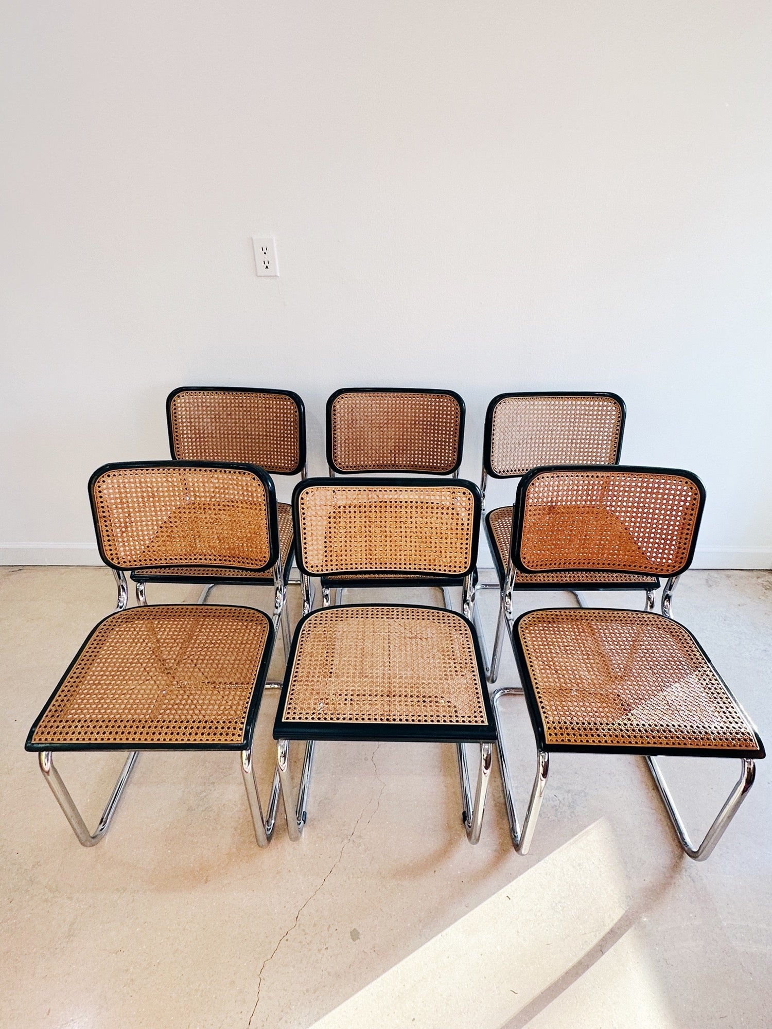 Black Cesca Chairs (x6) – Rehaus