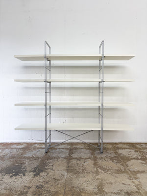 White + Silver Enetri Floating Shelf, IKEA