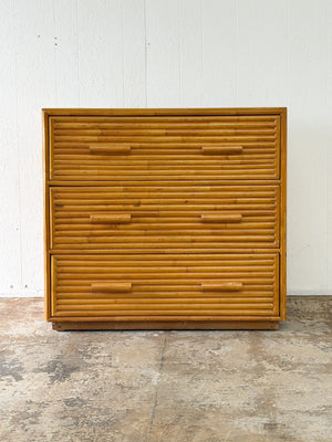 Coastal Split Bamboo Dresser