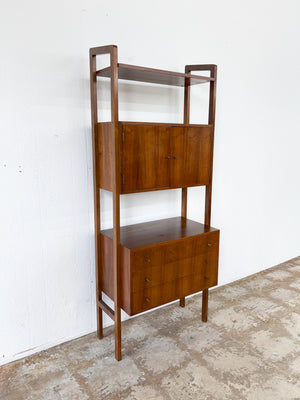 Freestanding MCM Wall Unit / Shelf
