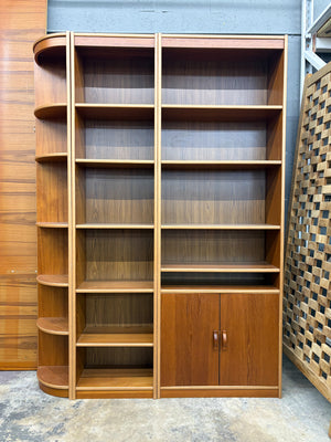 Teak Morden Wall Unit / Shelf
