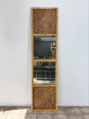 Sunburst Floor Mirror