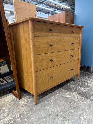 MCM-Style Oak Small Dresser