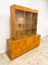 Baughman - style Burl Buffet & Hutch - Rehaus