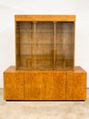 Baughman - style Burl Buffet & Hutch - Rehaus