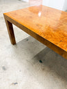 Baughman - style Burl Expanding Dining Table - Rehaus