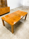 Baughman - style Burl Expanding Dining Table - Rehaus