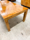 Baughman - style Burl Expanding Dining Table - Rehaus