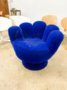 Blue Velvet Chair - Rehaus
