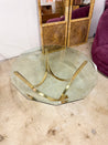 Brass + Glass Arch Coffee Table, Roger Sprunger - Rehaus