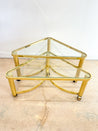 Brass Nesting Tables - Rehaus