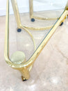 Brass Nesting Tables - Rehaus