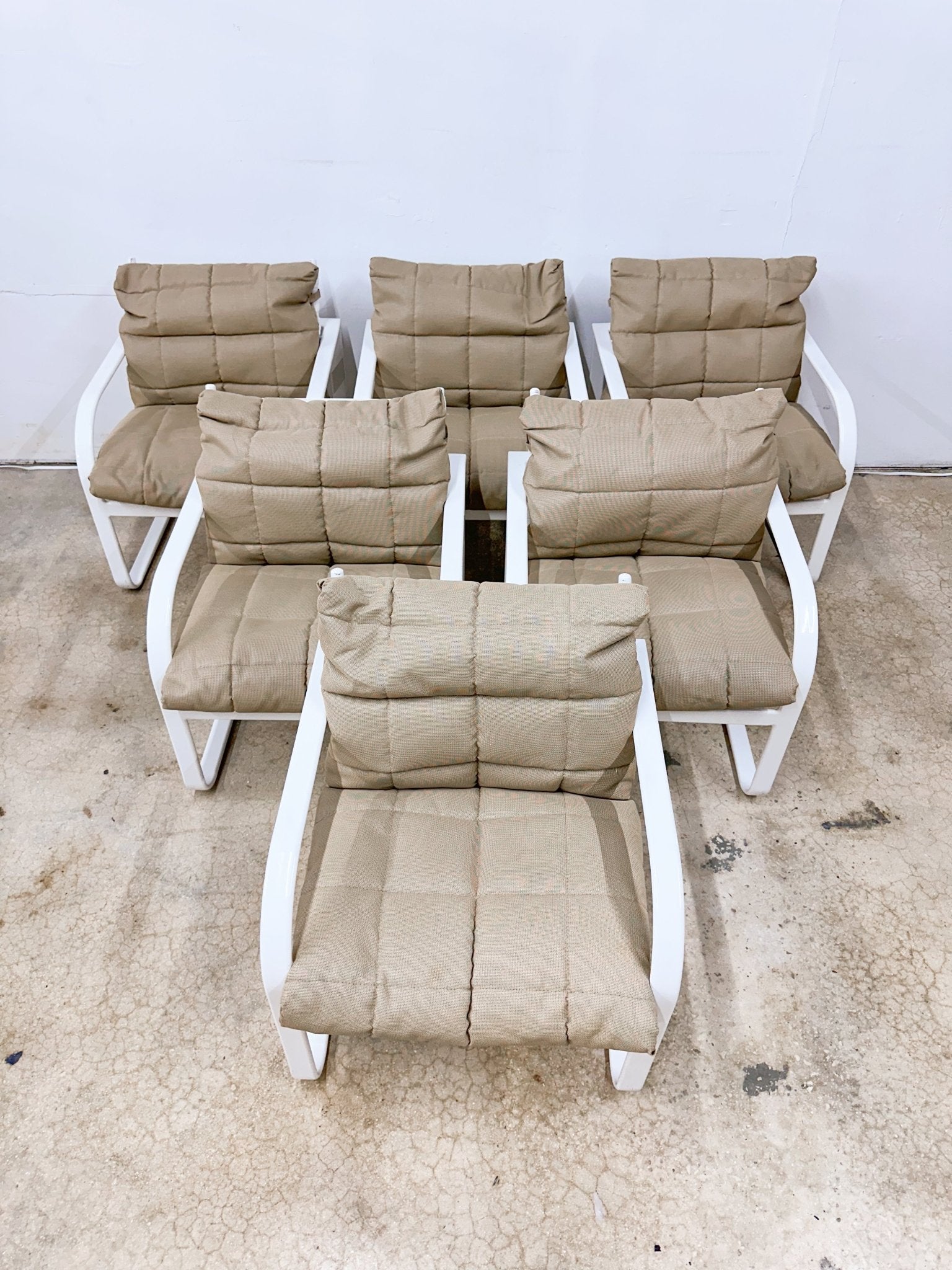 Brown Jordan Patio Chairs (x6) - Rehaus