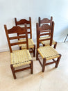 Brutalist Dining Chairs (x4) - Rehaus