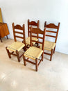 Brutalist Dining Chairs (x4) - Rehaus