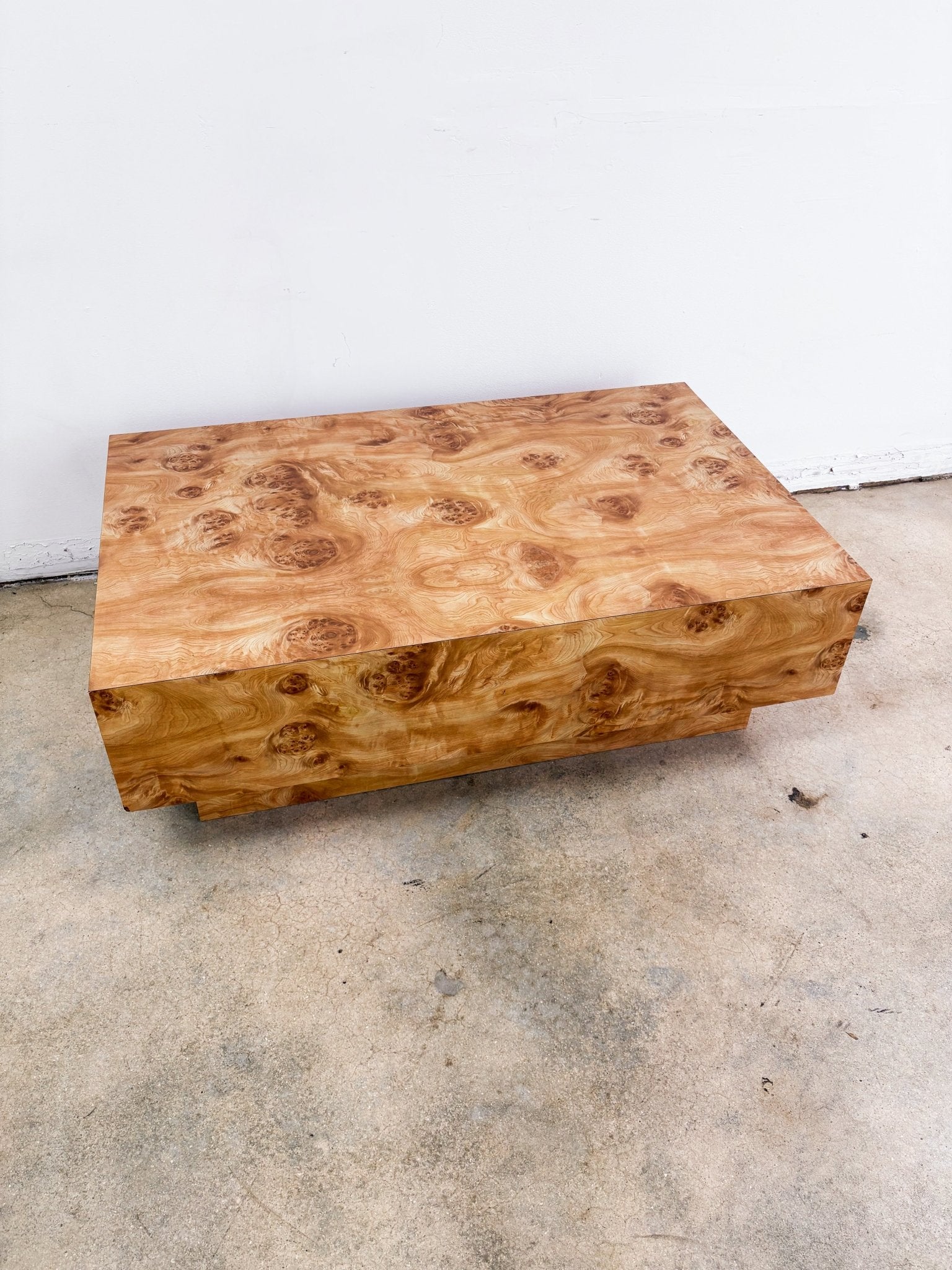 Burl Laminate Coffee Table - Rehaus