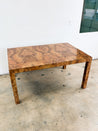 Burl Laminate Dining Table - Rehaus