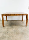 Burl Laminate Dining Table - Rehaus