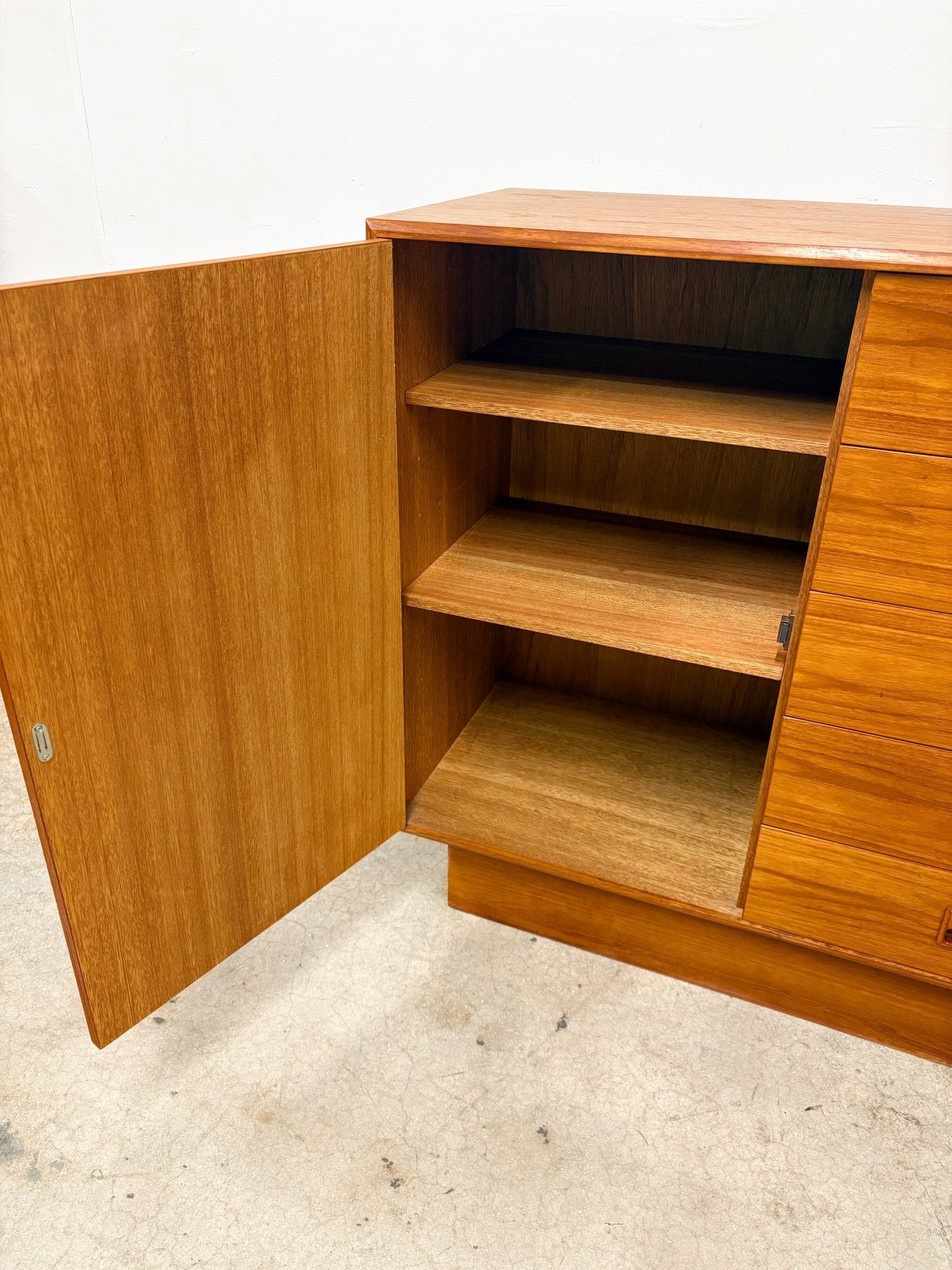Canadian Teak MCM Gentlemen’s Chest / Dresser - Rehaus
