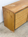 Cane + Chrome Lowboy Dresser - Rehaus