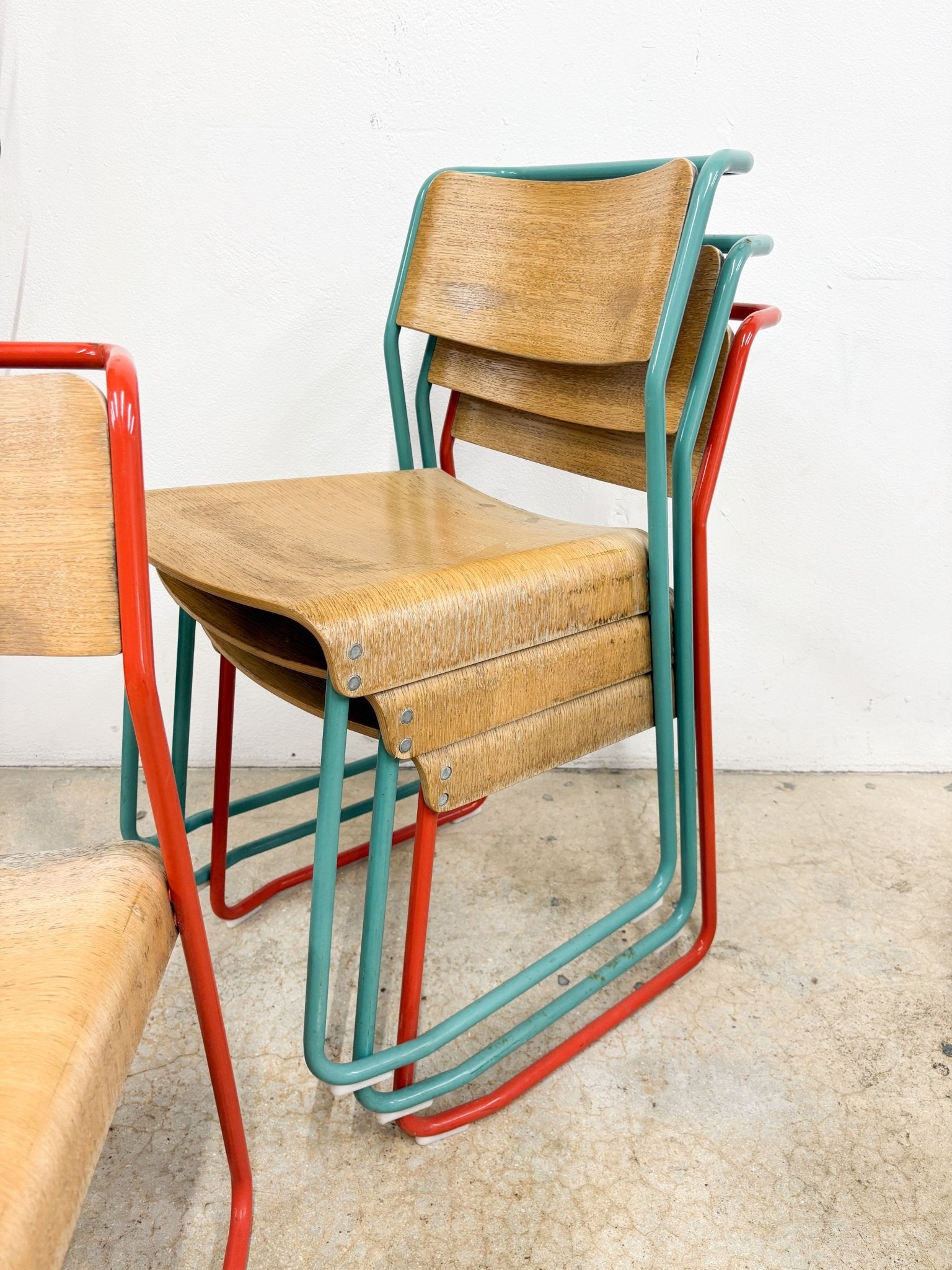 Canteen Dining Chairs (x4) - Rehaus