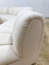 Channel - back Serpentine Sectional Sofa - Rehaus