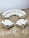 Channel - back Serpentine Sectional Sofa - Rehaus