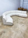 Channel - back Serpentine Sectional Sofa - Rehaus