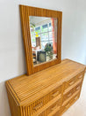 Coastal Bamboo Dresser & Mirror - Rehaus