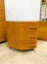 Crescendo Champagne Tallboy Dresser & Vanity - Rehaus