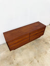 Danish 6 - Drawer Lowboy Dresser - Rehaus