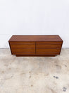 Danish 6 - Drawer Lowboy Dresser - Rehaus