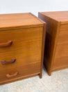 Danish Modern Petite Nightstands - Rehaus