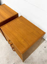 Danish Modern Petite Nightstands - Rehaus