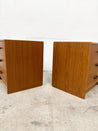 Danish Modern Petite Nightstands - Rehaus