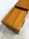 Danish Modern Petite Nightstands - Rehaus