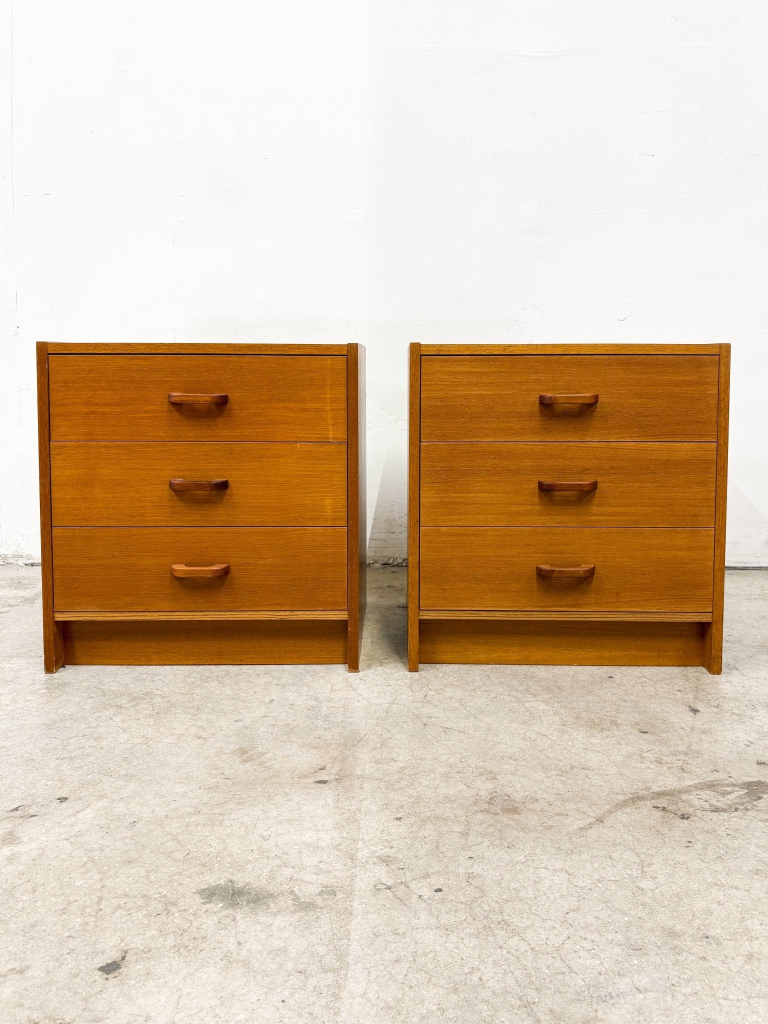 Danish Modern Petite Nightstands - Rehaus