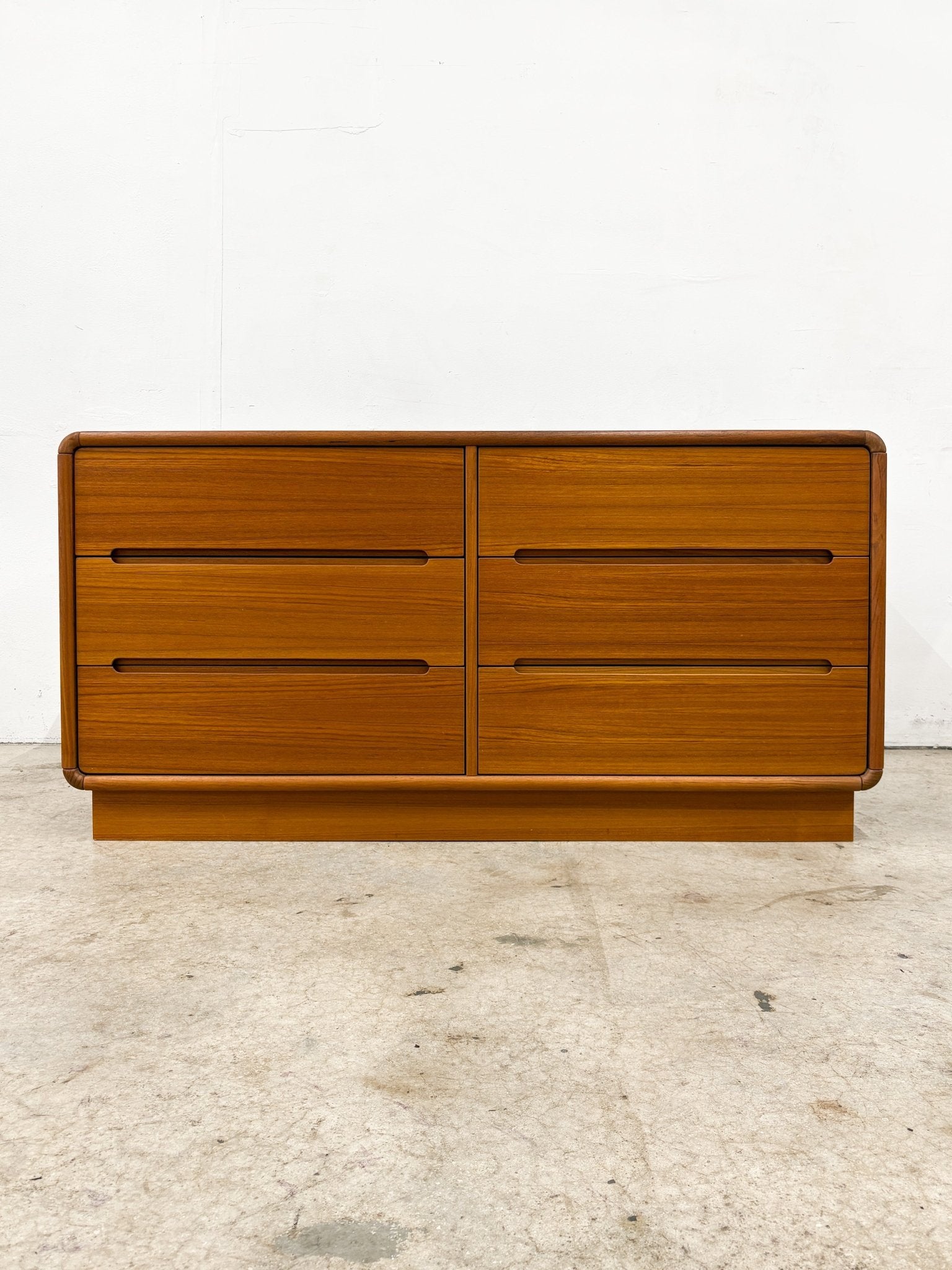 Danish Modern Teak Lowboy Dresser (2 Available) - Rehaus