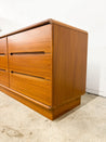 Danish Modern Teak Lowboy Dresser (2 Available) - Rehaus