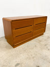 Danish Modern Teak Lowboy Dresser (2 Available) - Rehaus