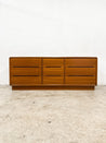Danish Modern Teak Lowboy Dresser - Rehaus