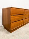 Danish Modern Teak Lowboy Dresser - Rehaus