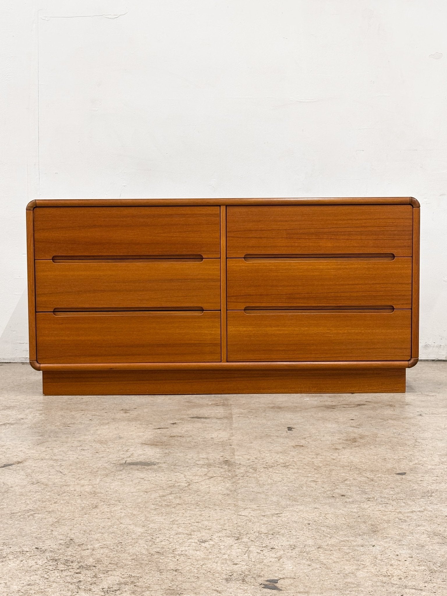 Danish Modern Teak Lowboy Dresser - Rehaus
