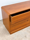 Danish Modern Teak Lowboy Dresser - Rehaus