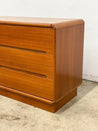 Danish Modern Teak Lowboy Dresser - Rehaus