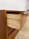 Danish Modern Teak Nine - Drawer Lowboy Dresser by Jesper - Rehaus