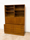 Danish Secretary Bookshelves + Wall Unit, Poul Hundevad - Rehaus