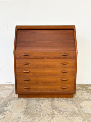 Danish Tambour Secretary Desk, Dyrlund