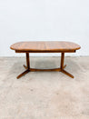 Danish Teak Expanding Dining Table, Benny Linden - Rehaus